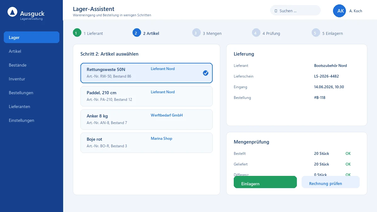 Lager-Assistent